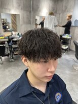 ビカムメンズヘアー 栄店(become men's hair)&nbsp;【緩めツイストスパイラル×マッシュ】名古屋/栄/メンズパーマ