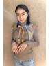 【ホームケアも完璧/髪質別シャンプー付き】カット+カラー+トリートメント