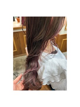 レジーロ (Regilo) インナーカラー×スモーキーピンク