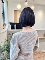アールヘアーデザイン 千種(r hair design) 小顔見せショートベージュカラーブリーチしない透明感カラー千種