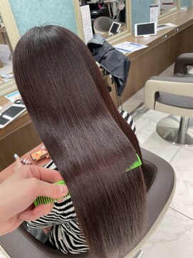 アッシュ 下北沢店(Ash) 艶髪ピンクブラウンカラー