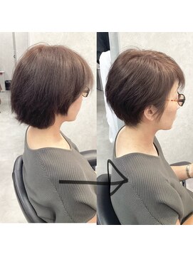 ヘアサロン ドットプラス 町田店(dot. plus) サロンワーク　ショート