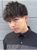 波巻きパーマ ツイストスパイラル 波巻きスパイラル