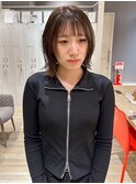 ショート×レイヤーカット