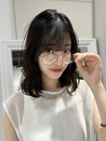 マレン(MAREN)&nbsp;フェイスフレームカット／メガネ女子