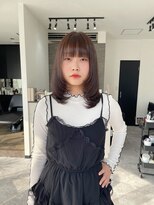 ジン(JIN)&nbsp;☆ハッシュカット☆ザクザクレイヤー☆韓国レイヤー☆久留米☆