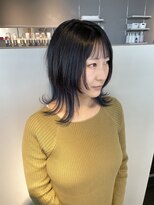 ヘアーエスクールシーユー 枚方T-SITE店(hair S.COEUR×Cu)&nbsp;ウルフカット　枚方美容室