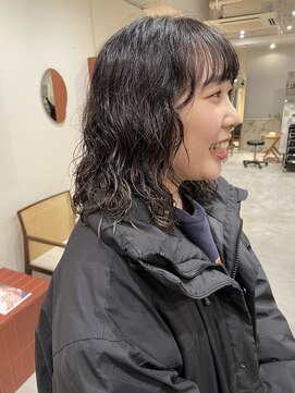 プフ 伏見(puf) [puf 伏見/丸の内/栄/名古屋]くるくるミディアムパーマ★鳥山