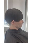縮毛矯正で作る刈り上げマッシュ