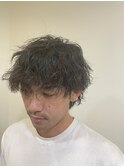 ウルフ調ツイストスパイラルスタイル