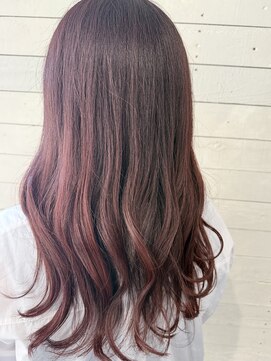 ルノン フィージュ(LUNON fieju) ブリーチなし/ピンクベージュ/暖色カラー