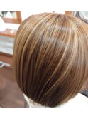 髪質改善　大人ボブ