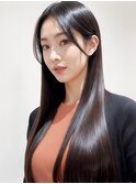 レイヤーボブハイライトブリーチレイヤーハイトーングレージュ