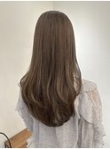 池袋 髪質改善 透明感 ベージュ ロングレイヤー♪
