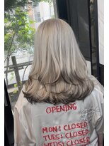 ピリオド 松阪(Period.) セミロングヘアーエンドブラック髪質改善 松阪美容室