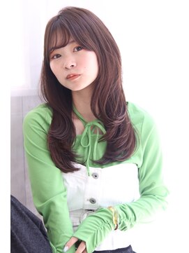 アルベロ(albero) レイヤーカット×ウェーブヘア×20代30代40代