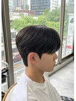 テールバイルシエル(TERRE by Le ciel)&nbsp;刈り上げなしダウンパーマ/シースルーマッシュ/ナチュラル/SHUTO