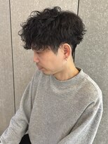 ニアウ 太田店(Niau)&nbsp;波巻きスパイラルパーマツイストスパイラルパーマメンズマッシュ