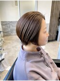 大人美人なショートボブヘア