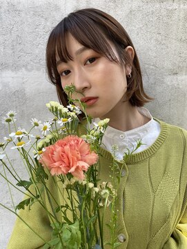 アッシュ 下北沢店(Ash) 切りっぱなしボブ