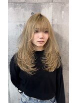 メゾン 心斎橋店(Maison)&nbsp;心斎橋/ケアブリーチ/ダブルカラー/ハイトーン/ブリーチ/カラー