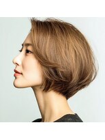 モンド ヘアクリエーション 新栄店(monde hair creation)&nbsp;【monde】ナチュラルショートスタイル／前髪なしショート