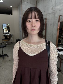 ノイ(noii) フェイスレイヤー/ボブ/ベージュ