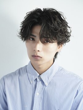 ネクストメンズ 表参道(NEXT men's) MEN’S HAIR/サーフカール/刈り上げセンターパート/渋谷