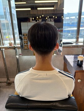 タメ(tame-) サーフカール/フェザーパーマ/ブルーブラック【都賀/メンズ】