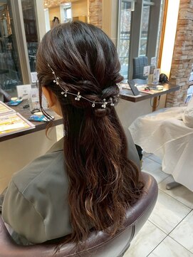 ルページ 千葉(lpage) 髪質改善/顔周りレイヤーカット/グレージュ[千葉/千葉駅]