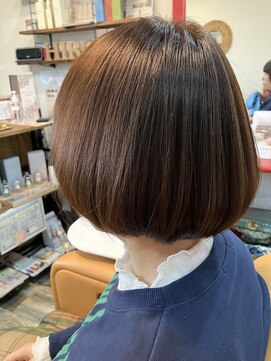 カット＋ヴィラロドラカラー＋髪質改善トリートメント