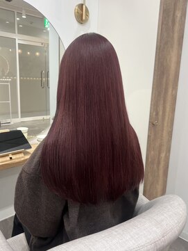 シア 新越谷店(SHEER) 【sayaka】ワインレットカラー