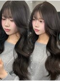韓系地毛風暗髪×ヨシンモリ