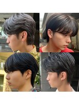 リークフー(Ree cu fuu)&nbsp;メンズヘア！韓国風フェザーパーマ　カルマヘアコンマヘア