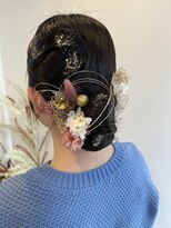 アンジュール&nbsp;卒業式ヘアセット