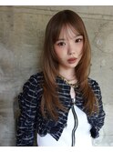 お洒落なレイヤーカットハッシュカットレイヤーボブ渋谷