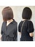 【当店人気メニュー☆全員】扱いやすさ重視のカット＋髪質改善トリートメント