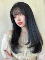 アフロート ルヴア(AFLOAT RUVUA) あむstyle ワンカールで大人可愛い韓国ロング 20代30代