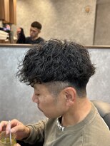 ザ クラン バイ ヘッドライト 仙台長町店(THE CLAN by HEADLIGHT) 【人気メンズパーマ】スペインカール