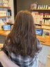 [透明感抜群!!]カット+ブリーチなしダブルカラー+TR￥22,000→￥17,600