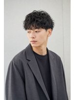 ユニオンデュオ 栄(Union Duo)&nbsp;無造作波巻きパーマ×ウェット質感ショートマッシュ