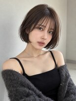 ワゴンバイアフロート(Wagon by afloat) 池袋30代40代前髪なし丸みショートボブ小顔