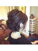 シザーファーム(Scissors Farm) ショートヘアお呼ばれアレンジ