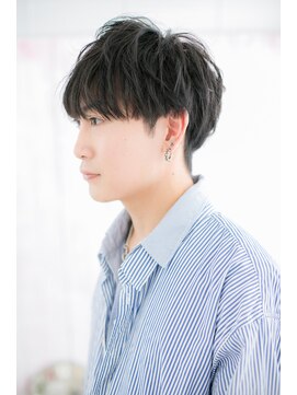 ミック ヘアアンドビューティー 大山店(miq  Hair&Beauty) 目力UP★黒髪スパイキーショートb