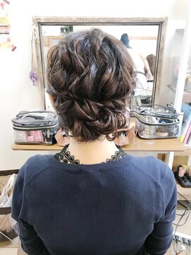 ロカット サロン(Roquat Salon) アレンジシニヨン【成人式 ヘアアレンジ 立川/立川南/袴】