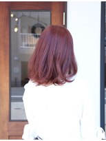 ソッリーソ ヘア(sorriso hair) 【sorriso hair桜山】フェミニンピンク×イルミナカラー