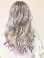 ニューヨークニューヨーク 大久保店(NYNY)&nbsp;ホワイトカラー×ピーチピンク裾カラー