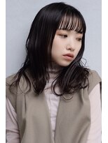 タリーゼ(TALISE) ロングレイヤー/アッシュブラック20代30代