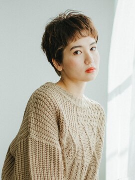 ユッカ エハ 豊中(YUCCA eha) 大人可愛い20代30代40代ベリーショート丸みショート◎