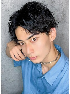 クーエフー(coo et fuu) 20代30代メンズスパイラルパーマ束感ワイルド無造作カール